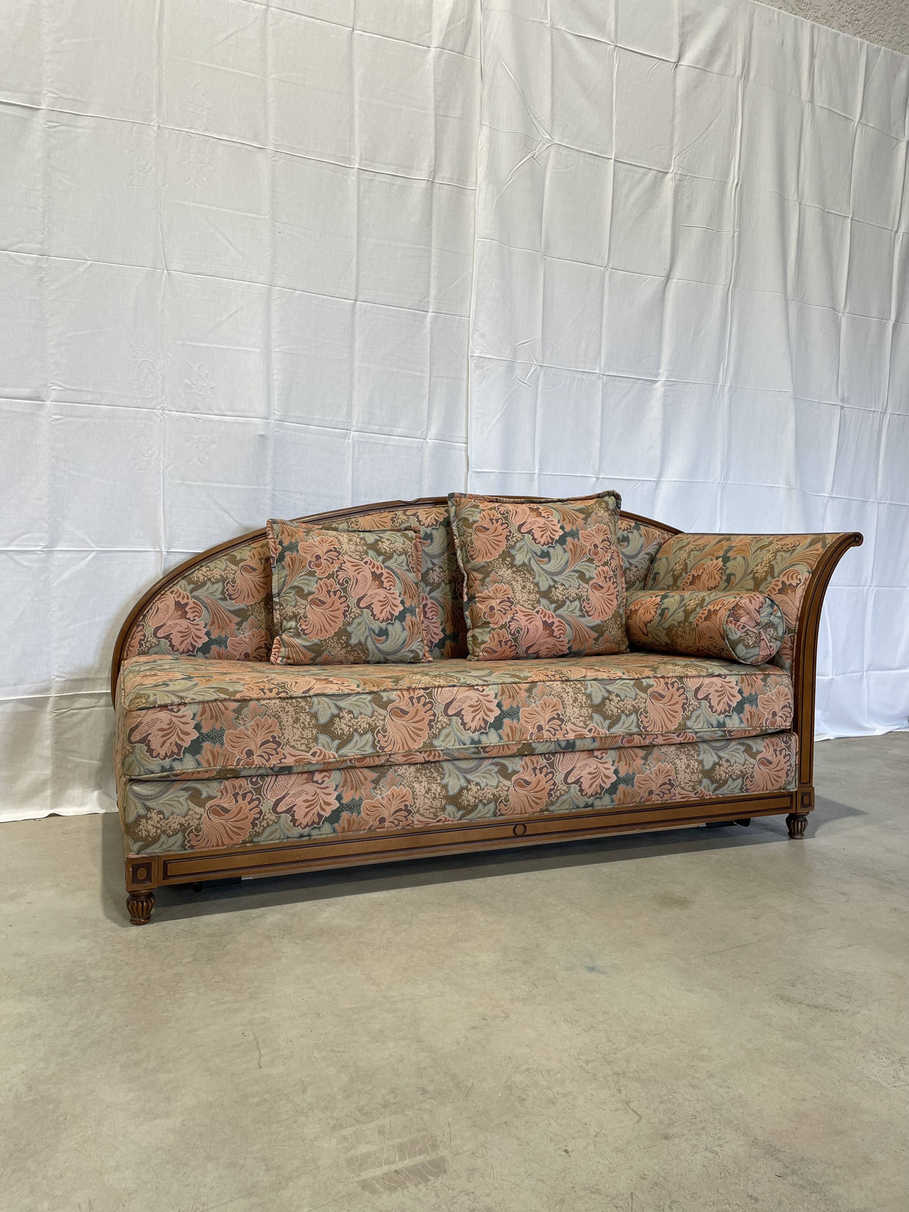 Vintage convertible daybed 2 places