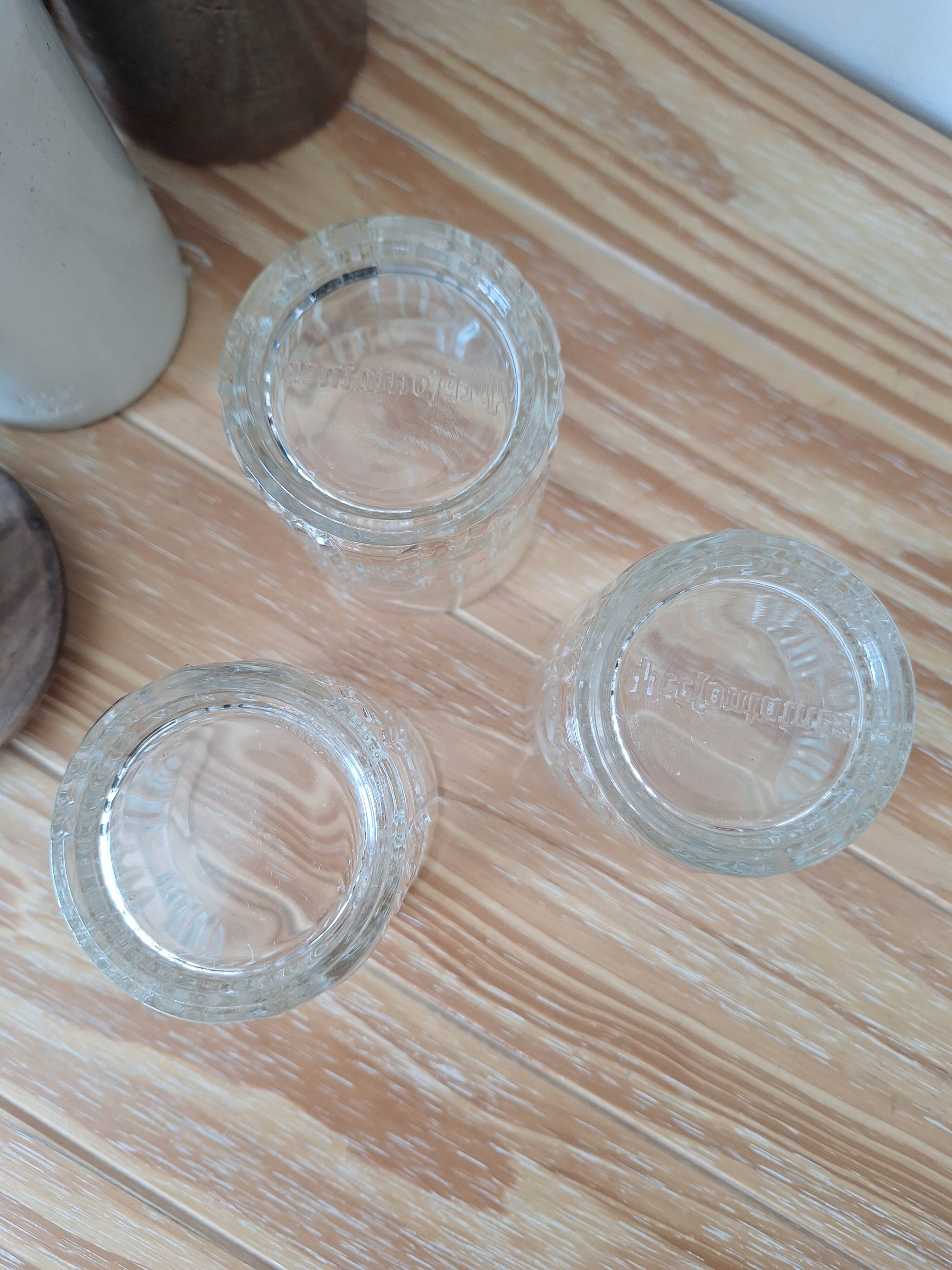 Vintage Préfontaines whiskey glasses