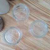 Vintage Préfontaines whiskey glasses