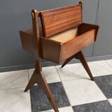 table d'appoint boîte à couture années 1960