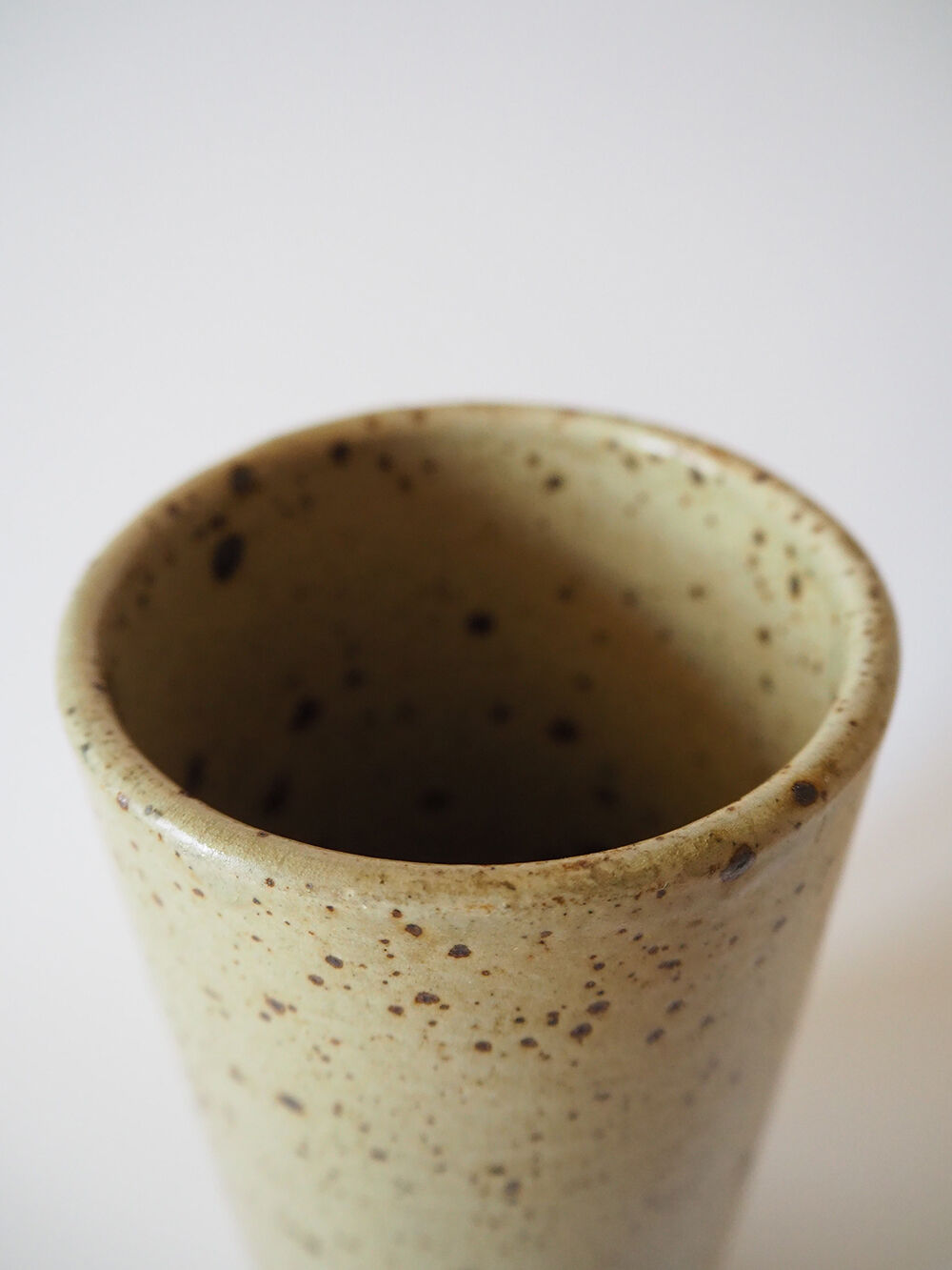 Vintage pyrity sandstone vase