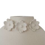 Ceramic Vase 'Sculptural Flowers - Moon'