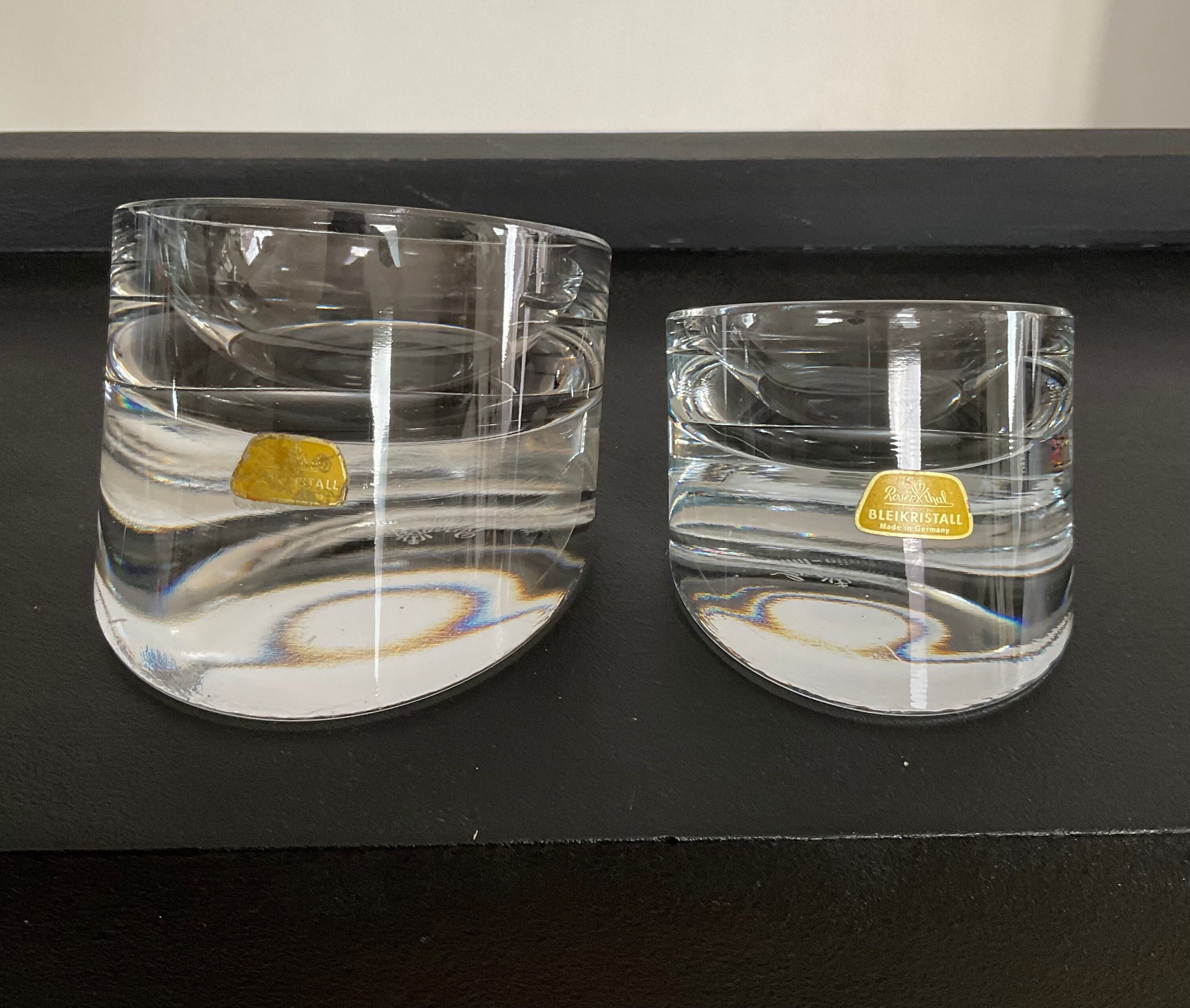 Vintage Crystal Pocket Vacuum Duo Germany