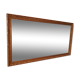 Golden rectangular mirror - 63x116cm