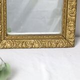 Miroir en bois doré, 19ème