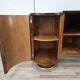 Art Deco sideboard in root walnut and fog with an aluminium base, 1940.