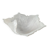 Frosted blown glass bowl from "Creazioni Silvestri Arte Murano