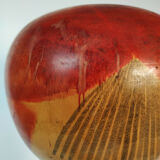 Grande Kokeshi - Winter camelia - master Watanabee Masao - 1917-2007