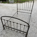 Cast iron and wrought iron bed 1950
