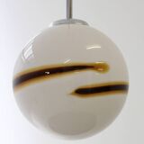 Glass pendant by Mazzega, Italy, 1970