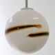 Glass pendant by Mazzega, Italy, 1970