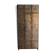 Industrial metal cloakroom 3 doors rounded corners