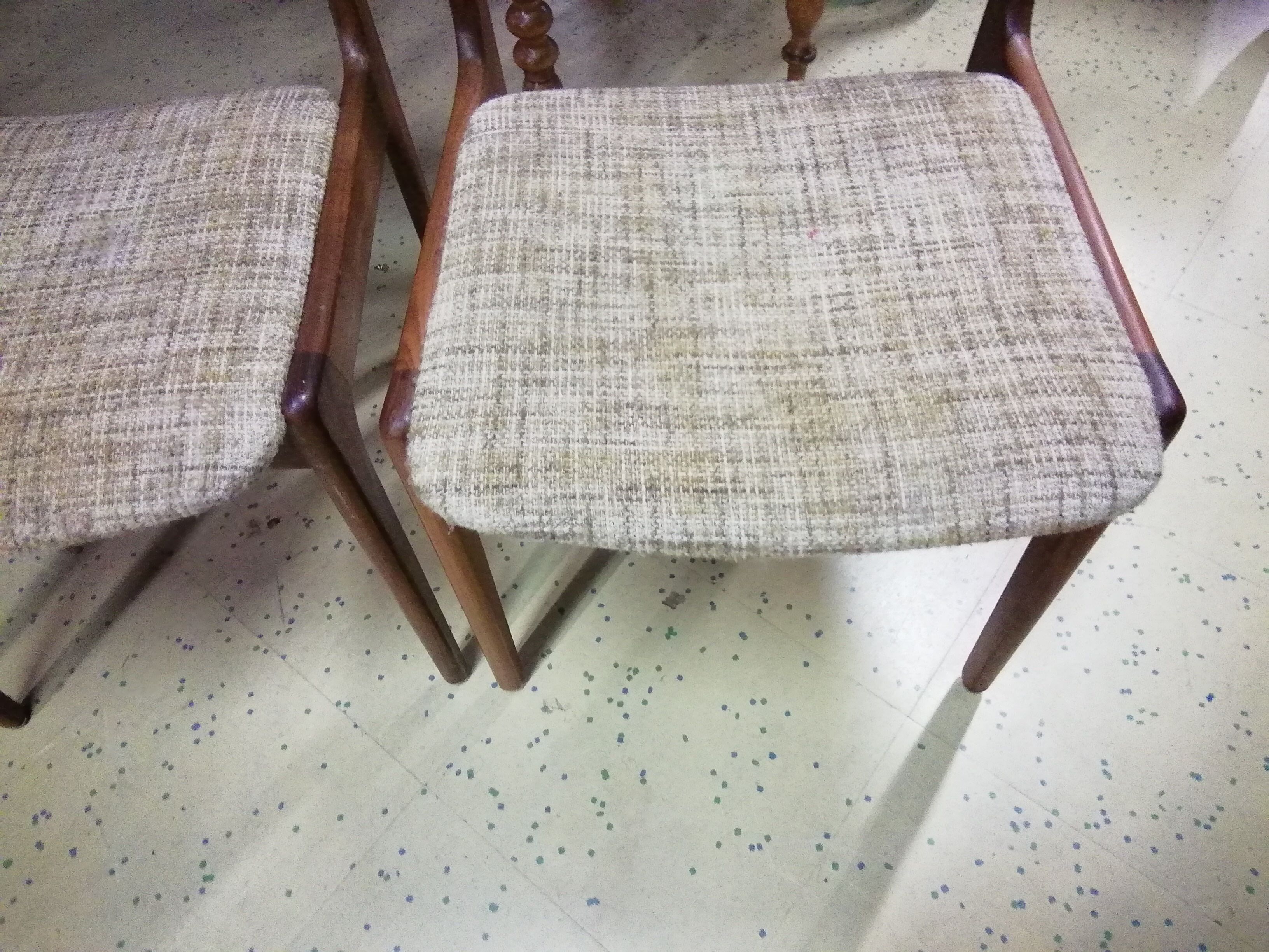 Scandinavian teak chairs