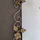 Wrought iron mirror