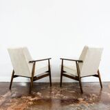 Customizable Pair Of Mid Century Armchairs, 1960's