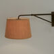 Art Deco swing-arm wall lamp