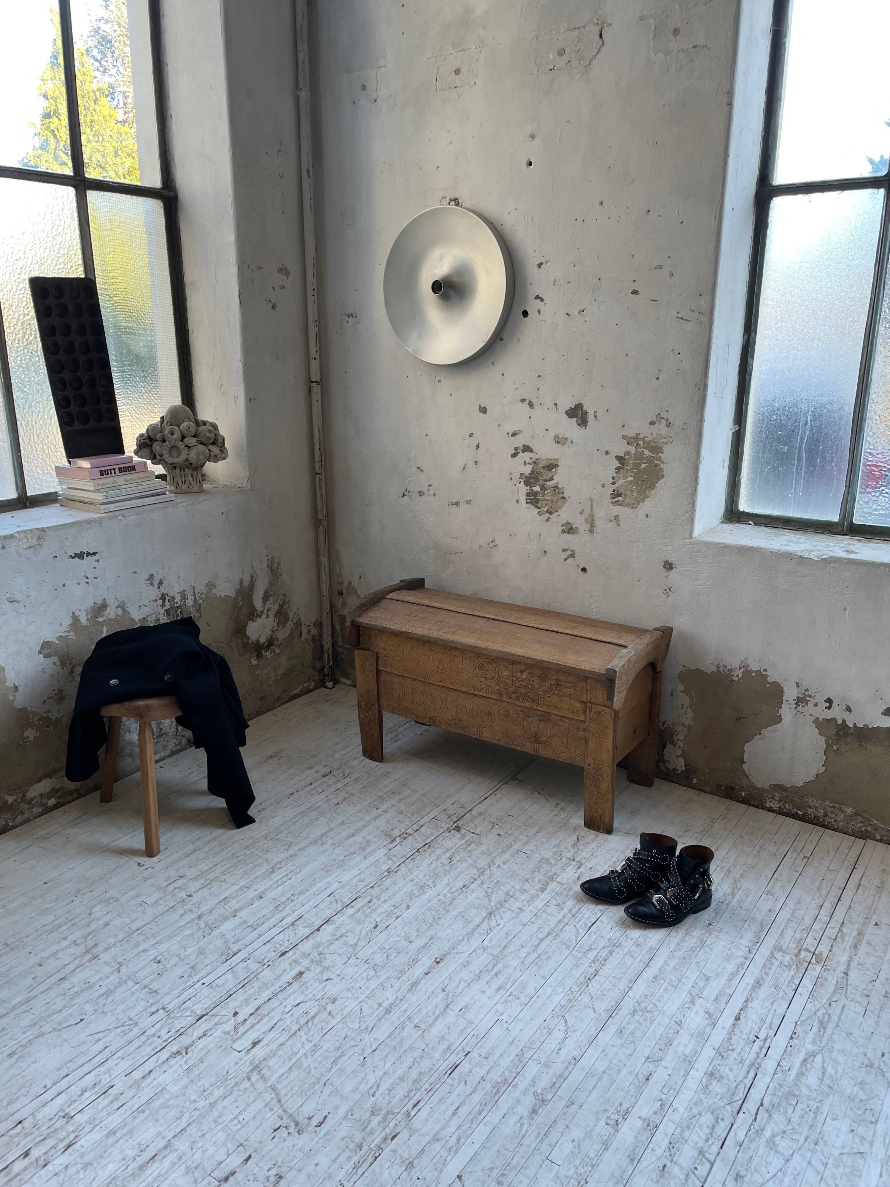 Shepherd's chest Vosges 1900 popular art