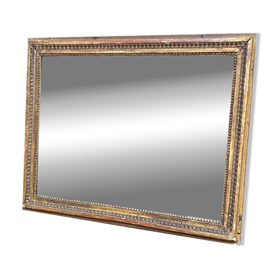 Miroir XVIIIème en bois doré