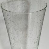 Vintage blown glass glass vase