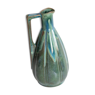 Pitcher - enamelled antique vase