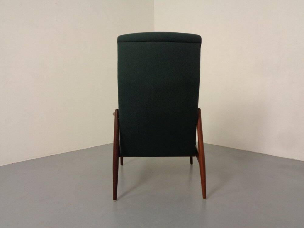 Organic Teak Armchair by Hartmut Lohmeyer for Wilkhahn, 1960s