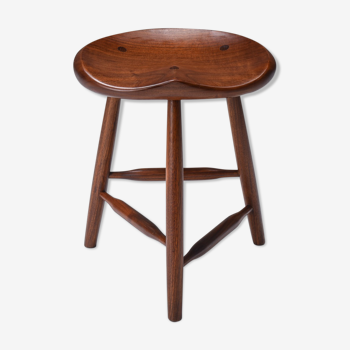 Studio furniture american craft stool - 1960s