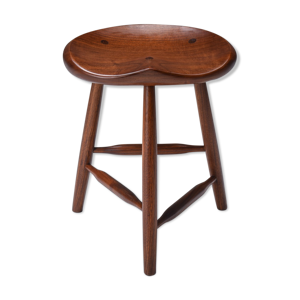 tabouret en noyer - années