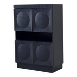 Brutalist 1970's Belgian bar cabinet