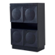 Brutalist 1970's Belgian bar cabinet