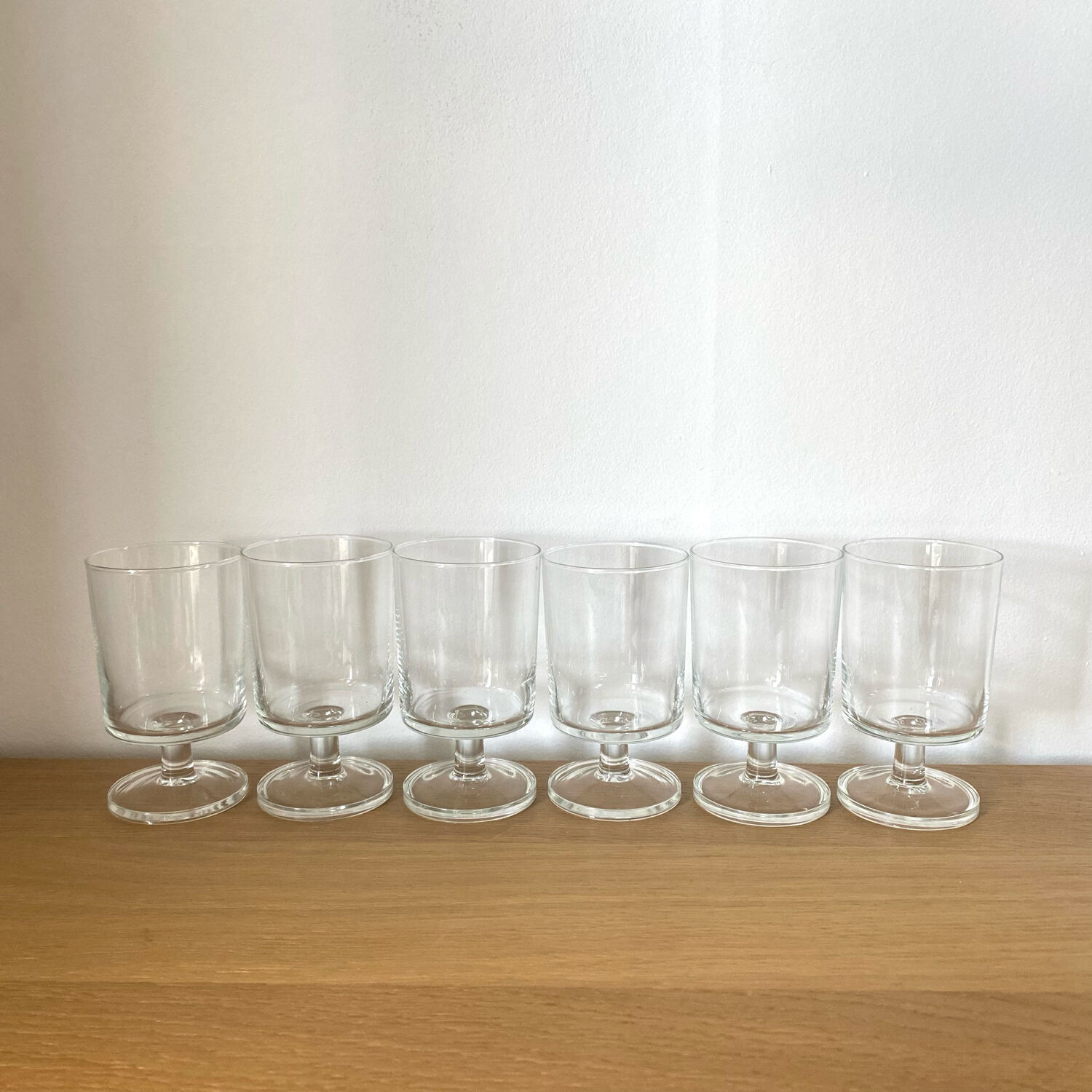 Verres à eau cavalier transparent incolore luminarc