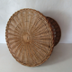 Table basse ronde en rotin