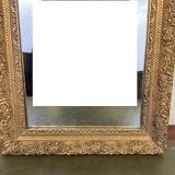 Napoleon III style gilded mirror