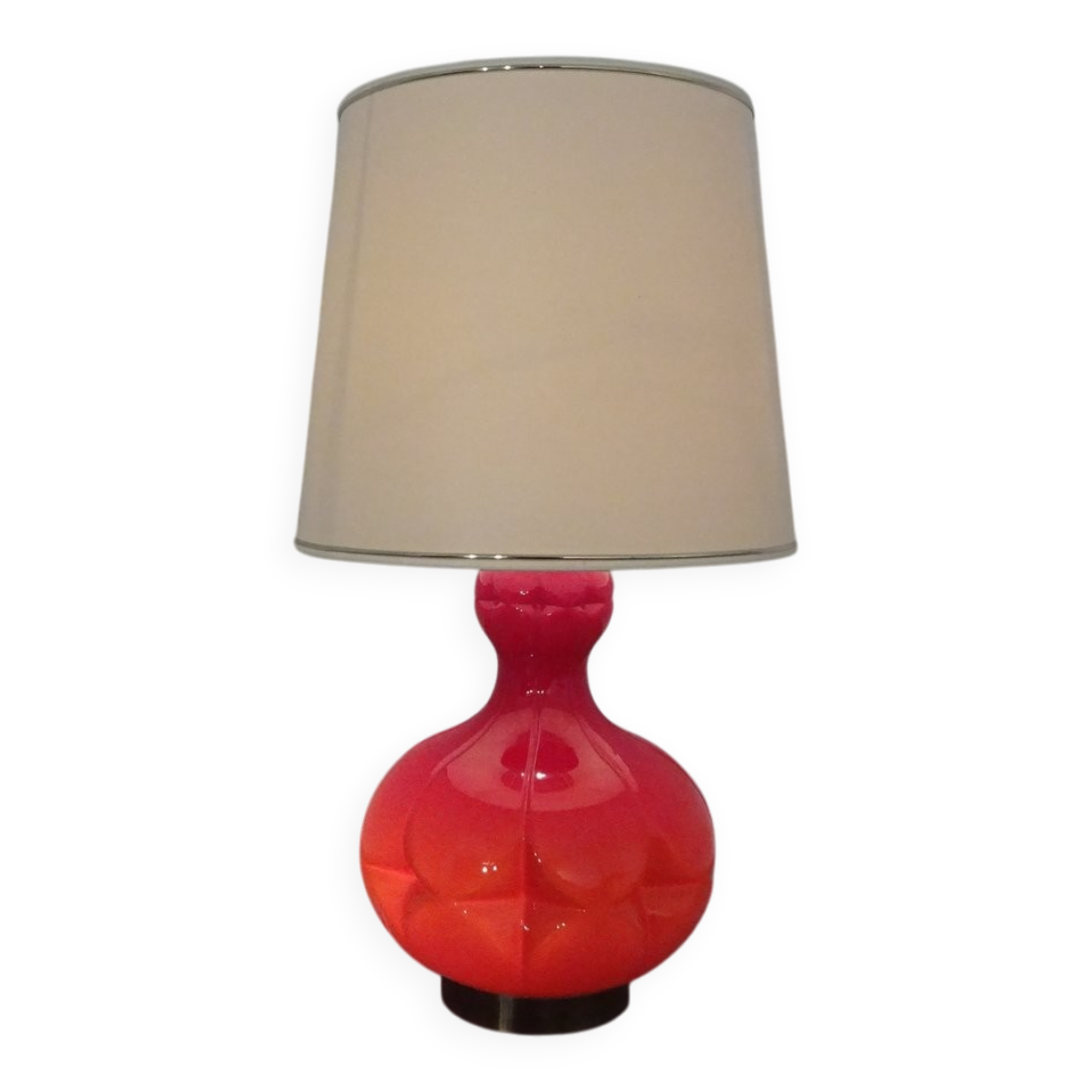 Glass floor lamp by Peil & Putzler, 1970s