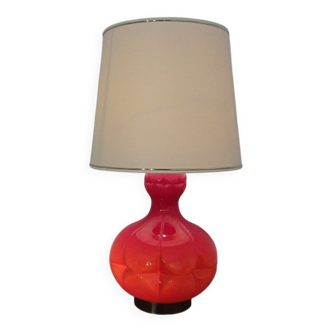 Glass floor lamp by Peil & Putzler, 1970s