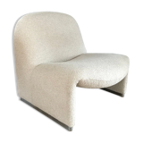Bouclé Alky Chair by Giancarlo Piretti for Castelli, 1970s