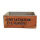 Nestlé wooden crate
