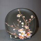 Set Of Three Ceramics By Giraud in Vallauris Apple Blossoms