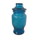 Flacon bleu Lever vintage