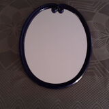 Enamelled cast-iron bath mirror, 40x50cm