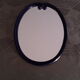 Enamelled cast-iron bath mirror, 40x50cm