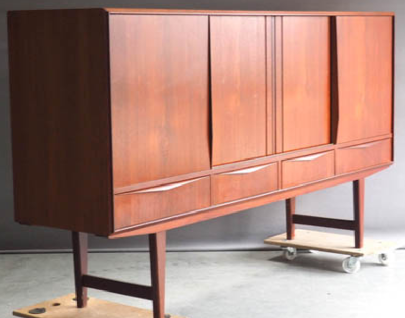 Buffet  E.W Bach pour Sejling Skabe années 60