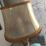 Alabaster and marble lamp