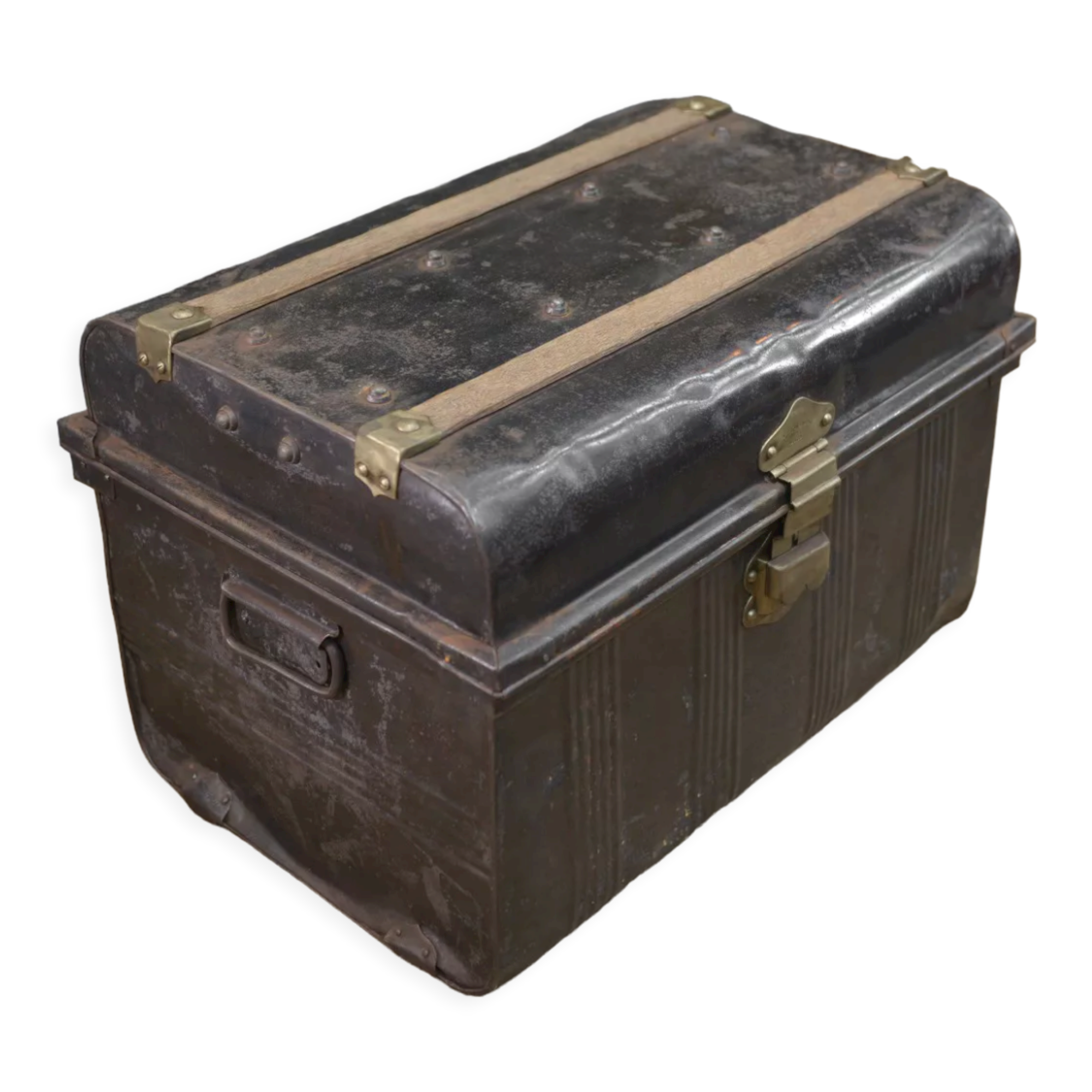 Old metal trunk Willaimson & Sons