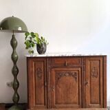 Art Deco marble buffet table