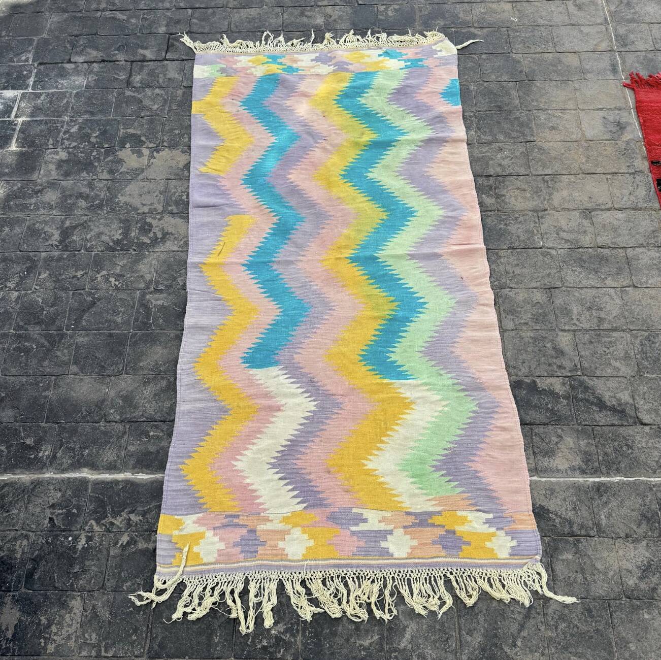Antique kilim rug