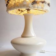Large ceramic floor lamp