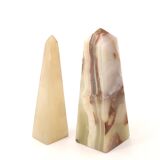 Stone obelisks paperweight, 1970s