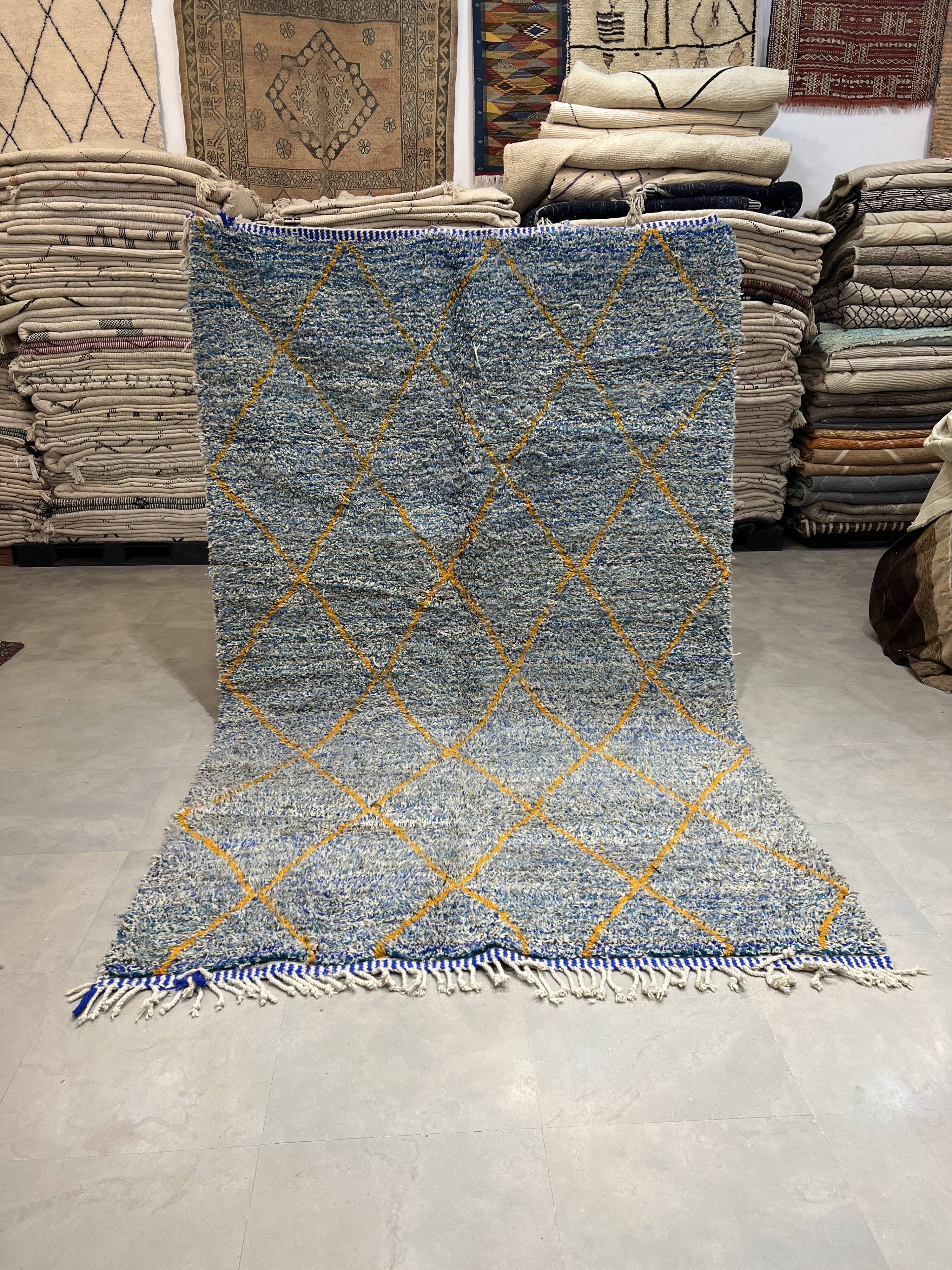 Colorful wool carpet 322x200cm