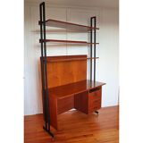 Modular library office vintage Italian 1960