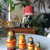Set of 8 vintage matryoshkas